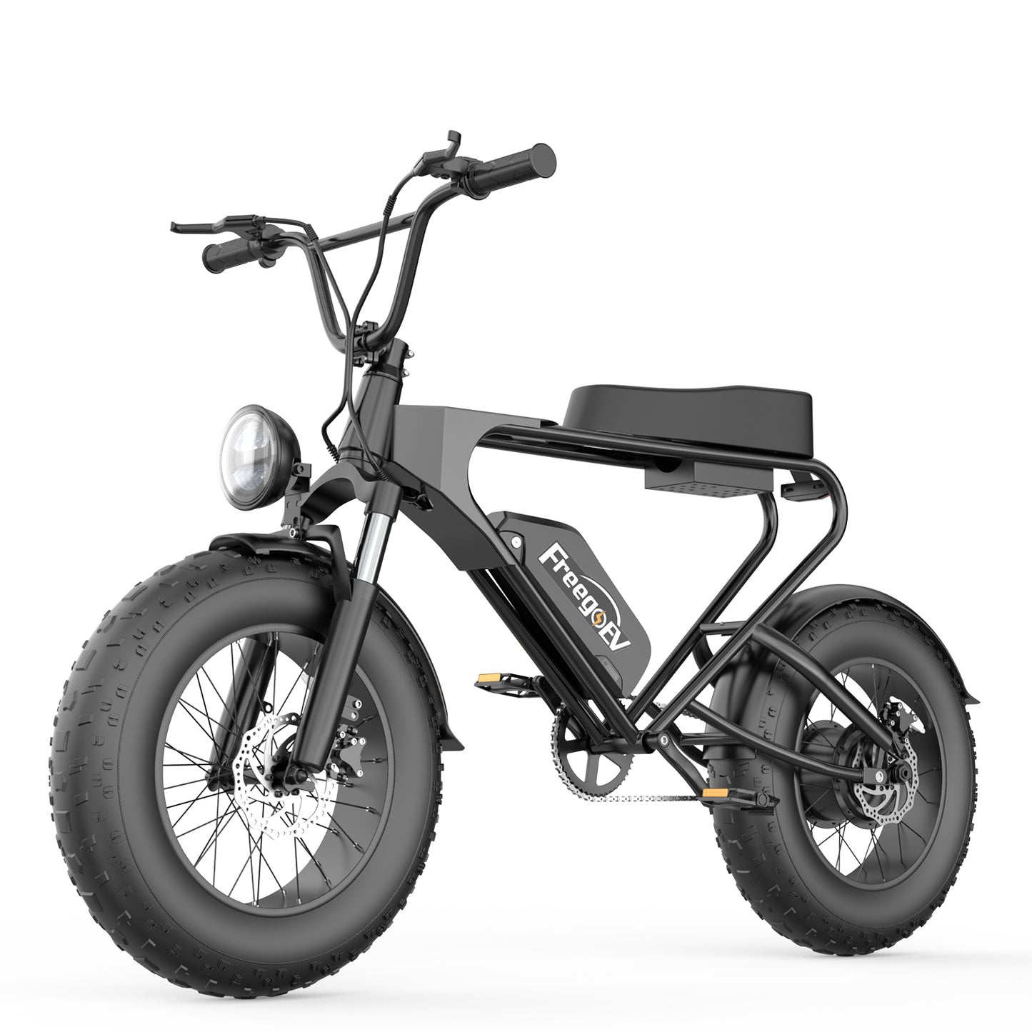 Freego DK200 Off Road Mountain Electric Bike 20'' Fat tires 1200W and 48V, 20Ah Battery -Refurbishedefurbu